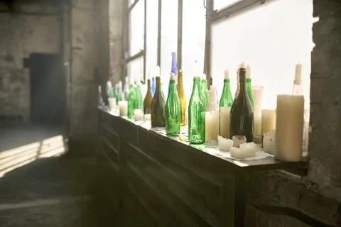 Interior in loft style Fotos de archivo