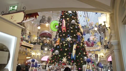 Interior of the Main Universal Store Stock Footage 144621373