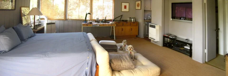 Interior Master Bedrom Stock Photos