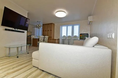 Interior of a modern apartment Stock Photos