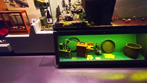 The interior of a modern building Stock Footage 277164914