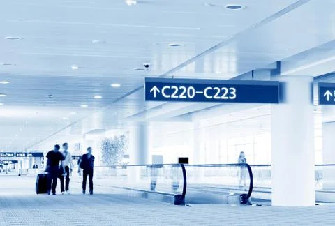 Interior of modern building Stock Photos