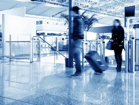 Interior of modern building Stock Photos
