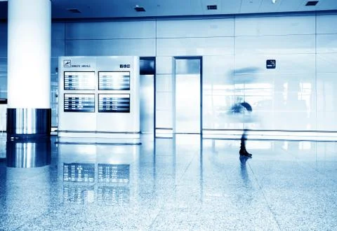 Interior of modern building Stock Photos