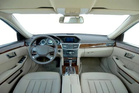 Interior of a modern car Foto stock