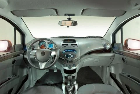 Interior of a modern car  Foto stock