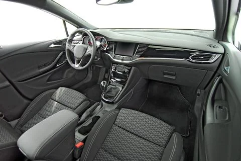 Interior of a modern car Stock Photos