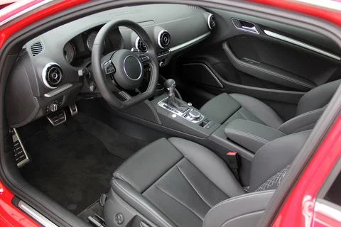 Interior of a modern car Stock Photos
