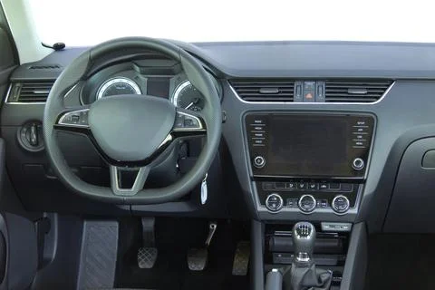 Interior of a modern car  Foto stock