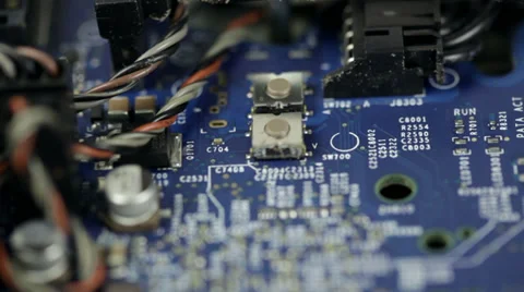 Interior of a modern computer 動画素材 32910693