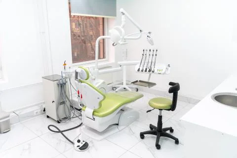 Interior of a modern dental office Stock Photos