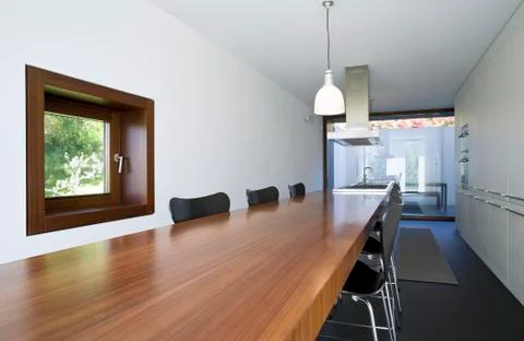 Interior of modern dining room Foto stock
