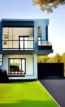 Interior of a modern home Stock Illustration