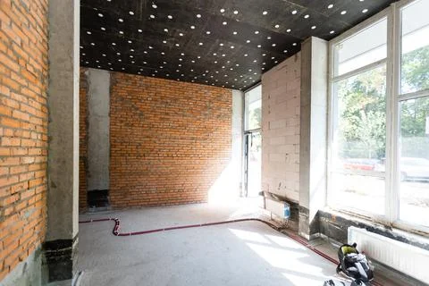 Interior of modern house with empty space Stock Photos