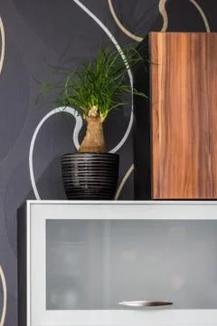 The interior of a modern house Stock Photos
