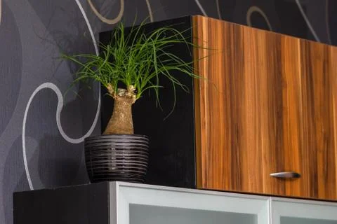 The interior of a modern house Stock Photos