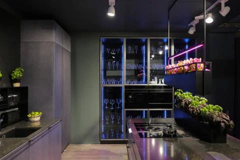 Interior of a modern kitchen Foto stock