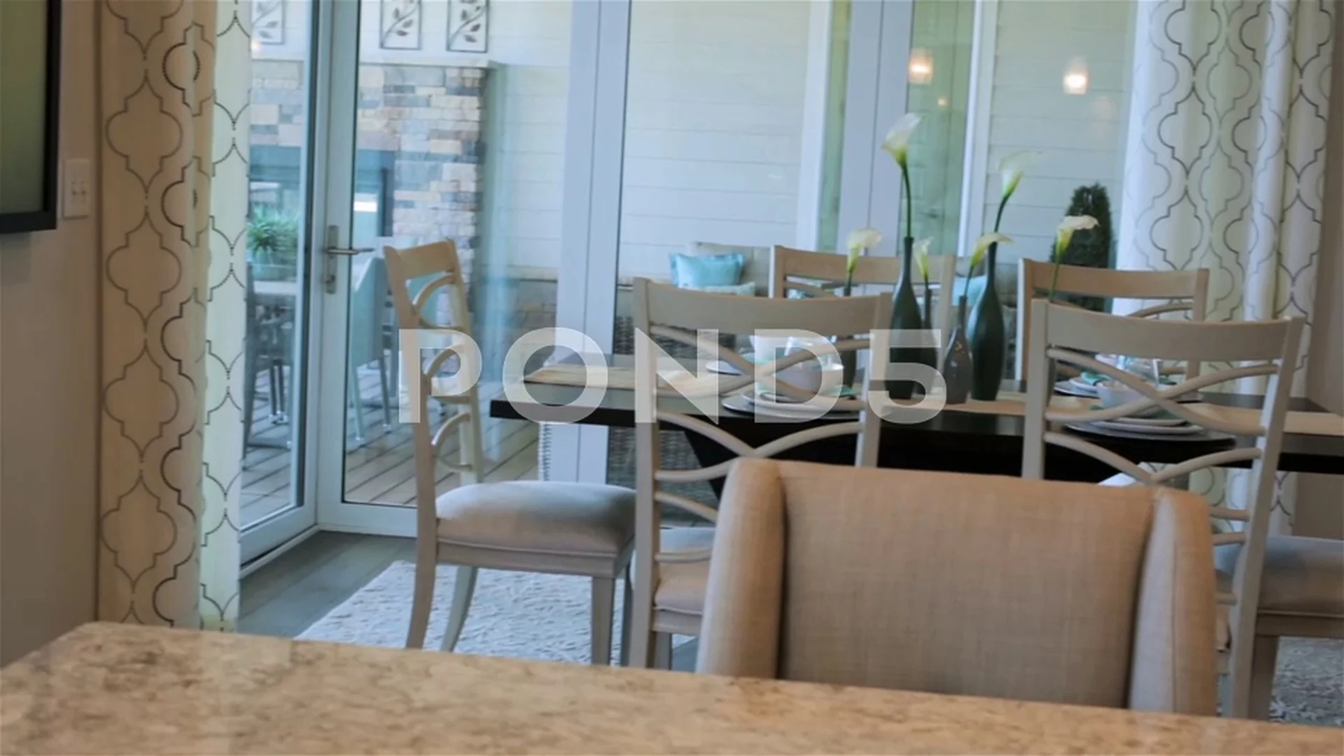 Interior Of Modern Kitchen In Typical Ne Stock Video Pond5