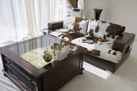 Interior of modern lounge room Foto stock