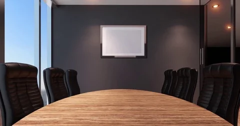 Interior of the modern office in the highlands. 3d rendering. Stock Footage 74278159