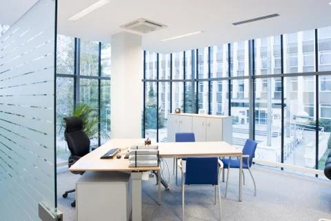 Interior of a modern office Stock Photos