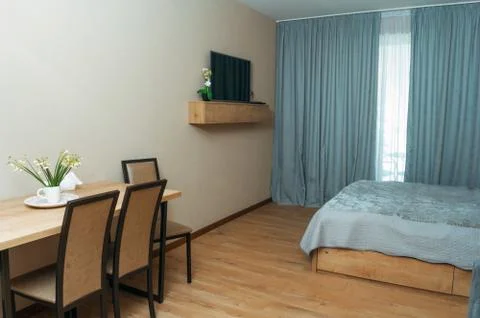 Interior of modern studio room Foto stock