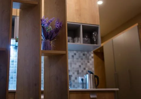 Interior of modern studio room Foto stock