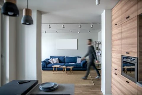 Interior in modern style 스톡 사진