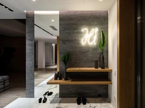 Interior in modern style 스톡 사진