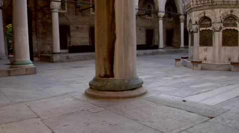 Interior mosque Stock Footage 48237115