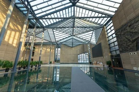 Interior of the museum in xi'an Stock Photos