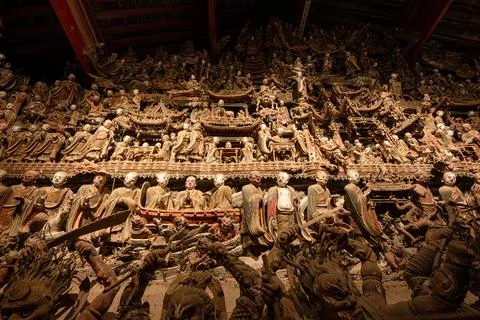 Interior of the museum in xi'an Stock Photos