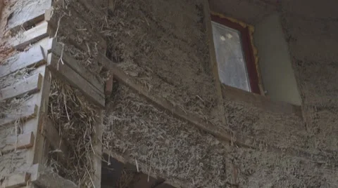 Interior of  natural building house Stock Footage 68859280