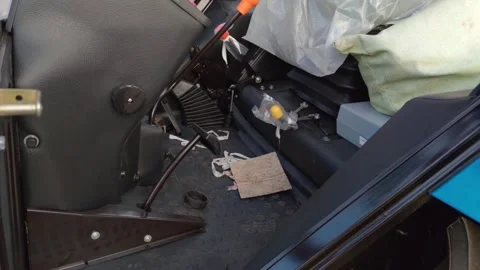 Interior Of A New Vehicle Stock Footage 166181382