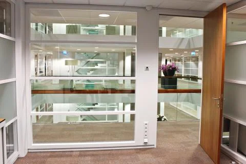 Interior office building Stock Photos