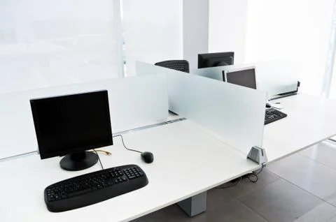 Interior office building Stock Photos