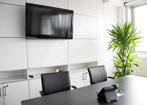 Interior office building Stock Photos