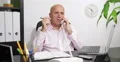 Interior Office Sales Agent Room Landline Talk Phone Contract Kindly Discussing 4k or 4k+ Resolution