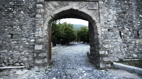  The interior of the old castle Stockbeeldmateriaal 62403607