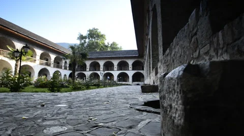 The interior of the old castle Stockbeeldmateriaal 62403815