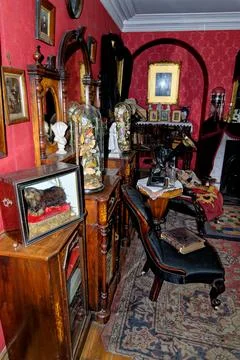Interior of an old english house - Beamish Village - United Kingdom Stock Photos