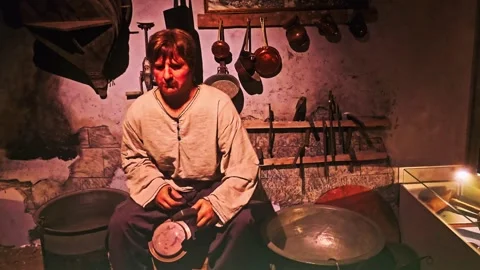 Interior of the old house Stock Footage 277164349