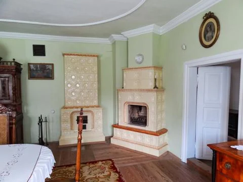 Interior of an old house Stock Photos