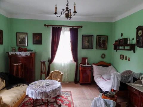 Interior of an old house 스톡 사진