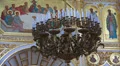 The interior of an orthodox church. 4K. 4k or 4k+ Resolution