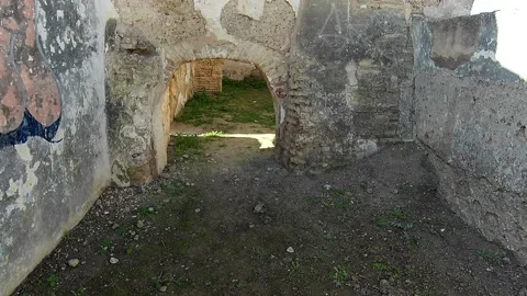 Interior of the Pelay Correa mill, in Alcalá de Guadaira, Seville, Spain Stock Footage 168902400