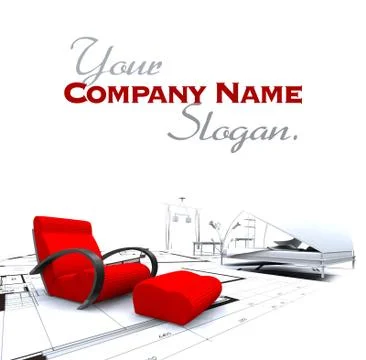 Interior planning Stock Illustration