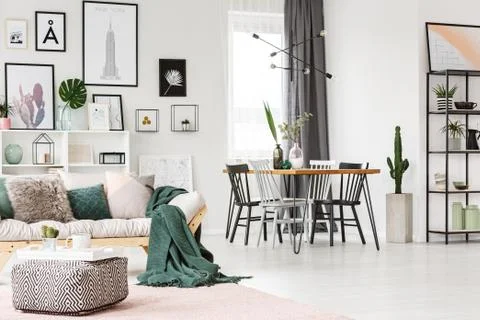 Interior with plants Stock-Fotos