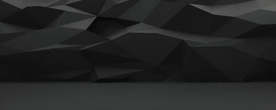 Interior polygonal pattern background wall An interior polygonal pattern b... Stock Photos