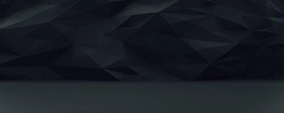 Interior polygonal pattern background wall An interior polygonal pattern b... Stock Photos